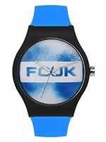 FCUK Analog Blue Dial Men's Watch-FC176U