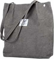  Korean Canvas Corduroy Tote Bag Casual Work Shoulder Handbags 