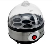 Wonderchef Egg Boiler With 7 Egg Poacher with Transparent Lid - Grey(location specific)