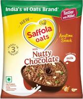 Flipkart Grocery | Saffola Oats Nutty Chocolate, Tasty, Evening, Healthy Snack | Ready in 3 mins Pouch (35 g) - location specific