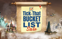 Makemytrip - Tick That Bucket List Sale | Till 12 Dec | Upto 40% off + Bank offers