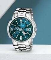  EDDY HAGER EH-226-OLIVE Olive Day and Date Analog Watch