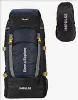 Impulse Rucksack bags 60 litres travel bag for men tourist bags for travel backpack for hiking trekking Bag for men camping Keep Discovering Light with 1 year Warranty 