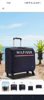 Tommy Hilfiger Brand Logo Print Overnighter Overnighter Trolley Bag - 45 Litres 