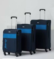 Wildcraft Set of 3 Brooks Torq Trolley Suitcases - Cabin, Medium & Large