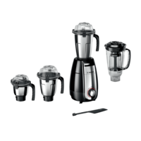 Lowest - BOSCH TrueMixx Pro 750 Watt 4 Jars Mixer Grinder (22000 RPM, HiFlux Motor, Black)