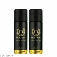 DENVER Caliber Nano Long Lasting Deodorant Spray for Men, Pack of 2 (50ml each) [Prepaid offer]