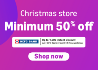 Christmas Store: Minimum 50% off on Home & Décor, Lighting & more