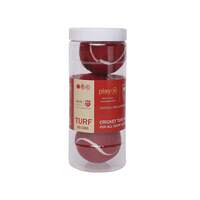 playR Punjab Kings Tennis Ball - Red (80 GMS) (Pack of 3)