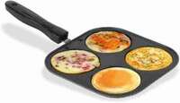 Mini uttapam pan Nonstick Tawa : 1L capacity (Aluminium, Non-stick)