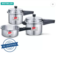 IMPEX - Induction Base Pressure Cooker Combo (Aluminium)