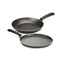 NIRLEP Sakhi 28cm Tawa & 24 cm Fry Pan Set| Non-Stick Cookware Set  @719