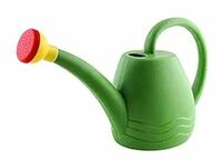 Go Hooked Premium Plastic Watering Can for Plants (Green) (1.8 Litre)