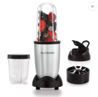 NutriPro - Blender 500 W Juicer Mixer Grinder  (Nutri | 2 Jars | Silver)
