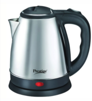 Prestige  Black & Silver PKOSS Stainless Steel Electric Kettle-1.5l