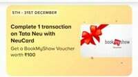 Complete 1 txn on Tataneu with Neucard & get BMS Voucher Worth 100 free (User Specific)