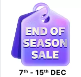 Shopsy End of Season Sale Upto 80% off + Extra 20% off Till 15 Dec 