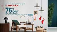 Pepperfry XMAS Sale - Upto 75% off + Extra 20% off & Bank offers