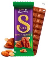 Cadbury Dairy Milk Silk Roast Almond Chocolate Bars