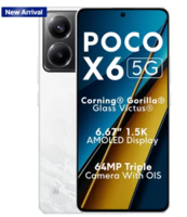 POCO X6 5G (Snowstorm White, 512 GB)  (12 GB RAM)