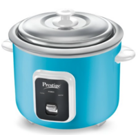 Prestige Delight Smart Blue Aluminium 230W Electric Rice Cooker With Fit Lid 1.8L