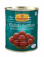 Fresh- Haldiram's Nagpur Gulab Jamun, 500 grams Tin (Location Specific)