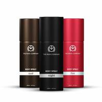 The Man Company Oud, Fire & Night Body Spray Combo Pack - 150ml (Pack Of 3)