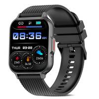 pTron Newly Launched Reflect Classic 2.01 inch Square Dial Smartwatch, Bluetooth Calling, Full Touch Display, 600 NITS, Metal Frame, 100+ Watch Faces, HR,SpO2, Voice Assist, 5 Days Battery Life