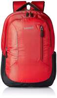 Amazon Brand - Solimo Polyester Laptop Backpack for 15.6-inch Laptops, 27L (Red)
