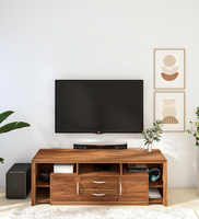 Yuko TV Console for TVs up to 55" in Columbia Walnut Finish