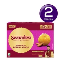Zepto - Unibic Swaadesi Dryfruit Besan Laddoo Box 240 gms Combo 240gms X 2(location specific)
