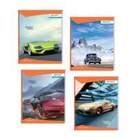 Apsara King size Notebook | 24 CM x18 CM Approx | Pages - 20 Unruled | Use For School & College Students and Professionals | GSM 56 | Covers May Differ | Pack of 24 Books