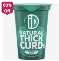 Minutes Curd, Bread, ButterMilk, Cheese & Paneer upto 60% off [location specific]