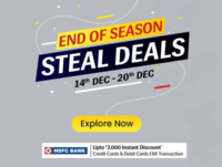 Amazon - End of Season Steal Deals Upto 70% off on Fashion, Electronics & more + Upto 2000 off on HDFC Bank cards