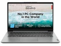 Lenovo IdeaPad Slim 1 Intel Core Celeron N4020 14" HD Thin and Light Laptop (8GB/512GB SSD/Windows 11 Home/Office 21/1Yr Warranty/Cloud Grey/1.3Kg), 82V6009LIN