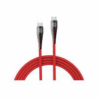 Nu Republic Blaze Supersonic 65W Type C to Type C Cable (Red)
