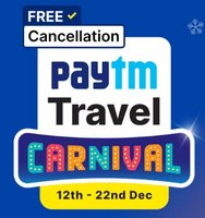 Paytm Travel Carnival | Flat 25% on Bus Tickets with DBS, BOB Credit Card (12th Dec- 22nd Dec)