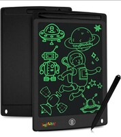 Toysbuddy Re-Writable LCD Writing Tablet Pad with Screen 21.5cm (8.5Inch) for Drawing, Playing, Handwriting Best Birthday Gifts for Adults & Kids Girls Boys, Multicolor 