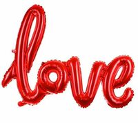 AMFIN® Love Balloon for Valentine's Day/Anniversary/Marriage Party Decoration - Red