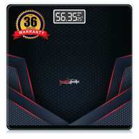 Healthgenie Weighing Scale (Sporty Red), 180 Kg