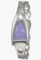 Fastrack Women Stainless Steel Core Analog Purple Dial Watch-Nm2262Sm02 / Nl2262Sm02/Np2262Sm02, Band Color-Silver