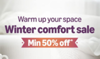 Winter Comfort Sale Minimum 50% off + Bank offers