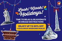 Look Klook Holidays Sale-Up to 60% Off + Weekend Deals