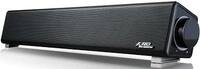 F&D E200 3 W 2.0 Wired Soundbar Speaker (Black)