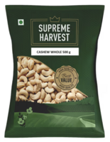 Instamart Supreme Harvest Cashew Whole 500 g x 2 [location specific]
