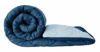 Status Contract Reversible Solid Comforter Double Bed Blanket for Winter//Double/GSM- 220/SIZE -220 x 210 cm (Blue)