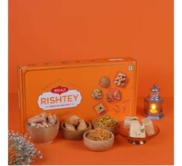 Instamart - Bikaji Rishtey Festive Delight Sweets & Namkeen | Gift Box (location specific)