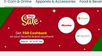 Bajaj Finserv x Gyftr : Flat Rs.50 cashback on gift card purchase of rs 1000