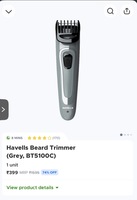 (Blinkit) HAVELLS BT5100C Trimmer 45 min Runtime