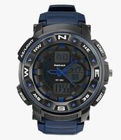 Fastrack AnaDigi Black Dial Plastic Strap Unisex Analog-Digital Watch-38076PP05W